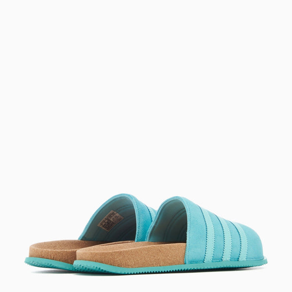 [GY2554] Mens Adidas ADIMULE LEA SLIDES 'AQUA'