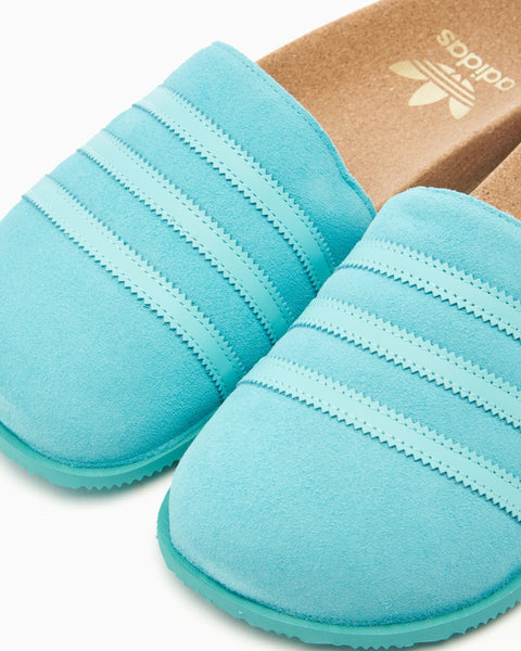 [GY2554] Mens Adidas ADIMULE LEA SLIDES 'AQUA'