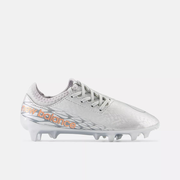 [SJF3FGG7] PRESCHOOL NEW BALANCE FURON V7 DISPATCH FG SOCCER SHOES 'SILVER' (PS)