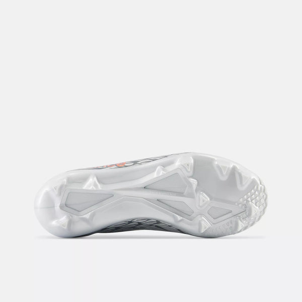 [SJF3FGG7] PRESCHOOL NEW BALANCE FURON V7 DISPATCH FG SOCCER SHOES 'SILVER' (PS)