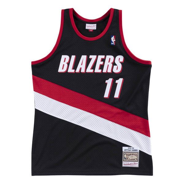MITCHELL & NESS NBA SWINGMAN ROAD JERSEY TRAIL BLAZERS 99 ARVYDAS SABONIS