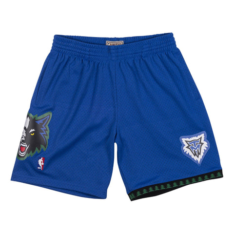 Mens Mitchell & Ness NBA Swingman Shorts 2003 Minnesota Timberwolves