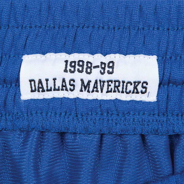 Mens Mitchell & Ness NBA Swingman Shorts 1998-99 Dallas Mavericks