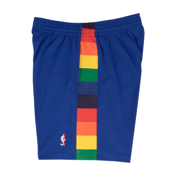 Mens Mitchell & Ness NBA SWINGMAN ROAD SHORTS NUGGETS 91-92