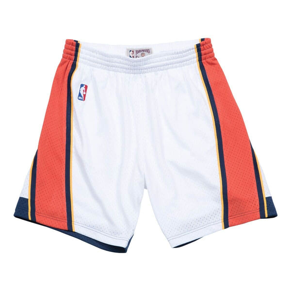 Mens Mitchell & Ness NBA SWINGMAN HOME SHORTS - WARRIORS 09-10