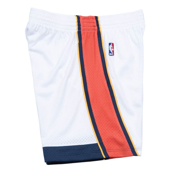 Mens Mitchell & Ness NBA SWINGMAN HOME SHORTS - WARRIORS 09-10