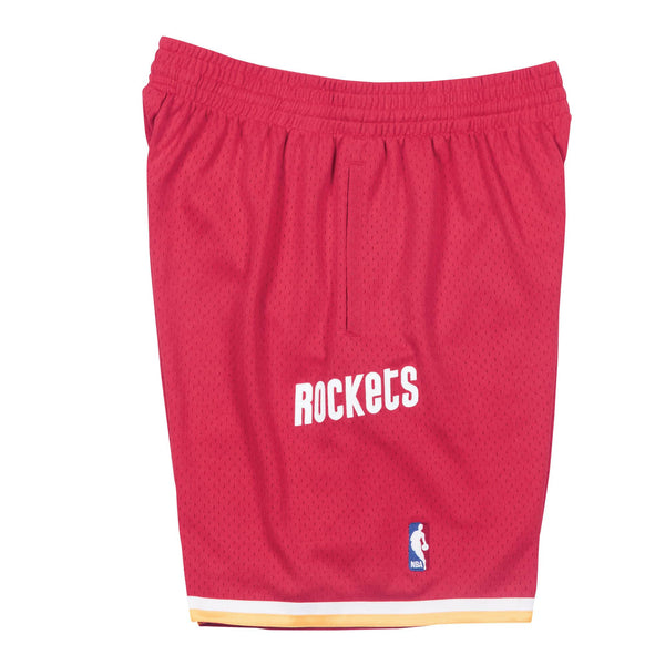 Mens Mitchell & Ness NBA SWINGMAN ROAD SHORTS ROCKETS 93-94