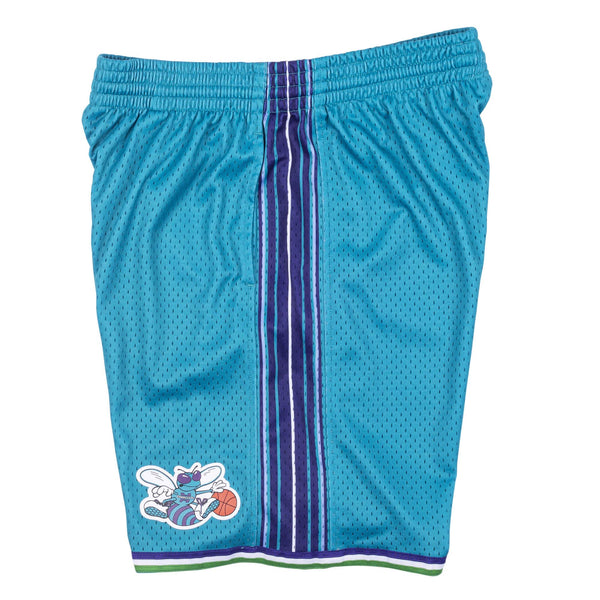 Mens Mitchell & Ness NBA Swingman Shorts Charlotte Hornets 99-00