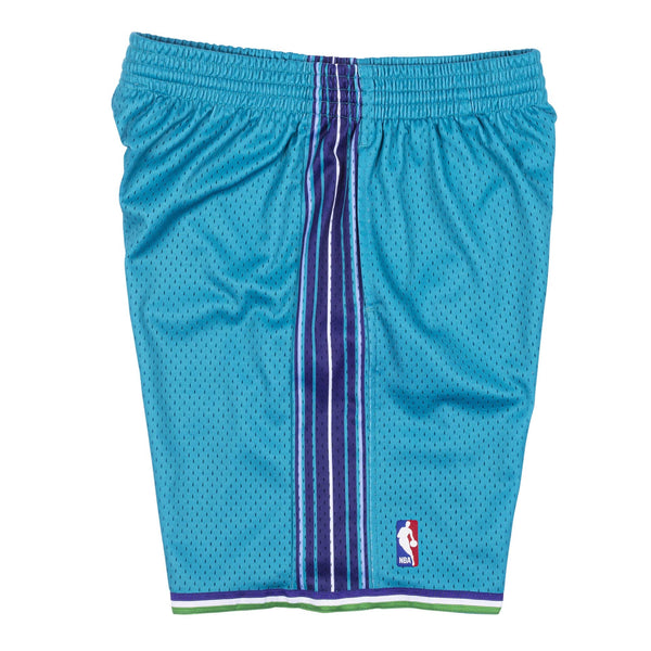 Mens Mitchell & Ness NBA Swingman Shorts Charlotte Hornets 99-00