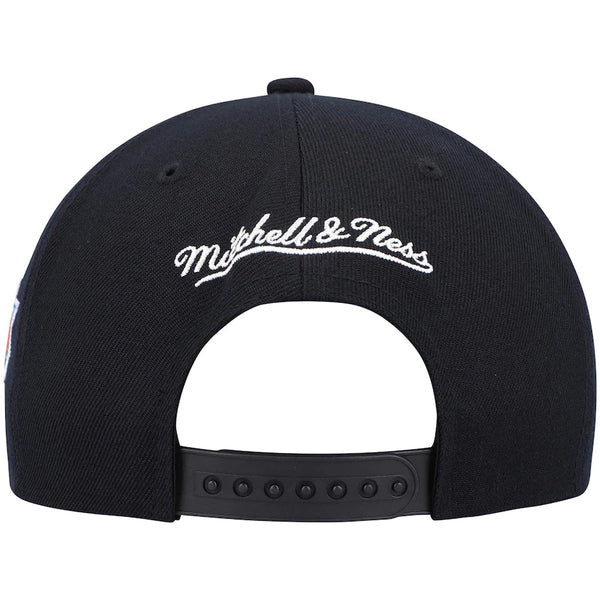 [HHSS3280-NYKYYPPPBLCK] MENS MITCHELL & NESS NBA TEAM SCRIPT 2.0 SNAPBACK KNICKS