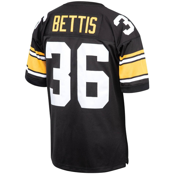 [AJY6GS19016-PSTBLCK96JBT] Mens Mitchell & Ness NFL Authentic Jersey Pittsburgh Steelers 96 Jerome Bettis - sneakAR