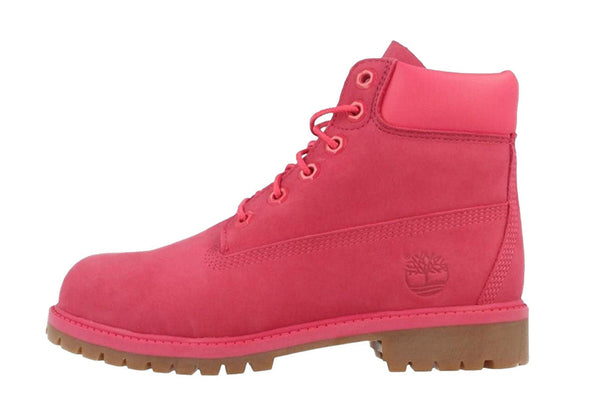 [TB0A1LQM657] Grade School Timberland 6 INCH PREMIUM JUNIOR 'PINK'