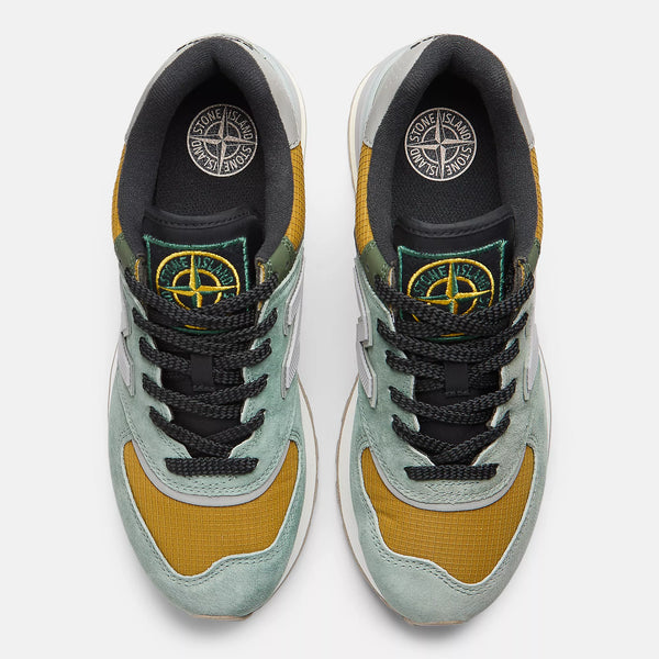 [U574LGTN] MENS NEW BALANCE STONE ISLAND X 574 LEGACY 'LIGHT GREEN'