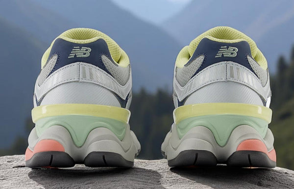 [U9060TMB] Mens New Balance 9060 'Grey Yellow Navy'