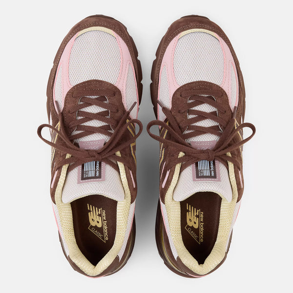 [U990IC4] MENS NEW BALANCE 990V4 MIUSA PUMPERNICKEL 'PINK CHALK'
