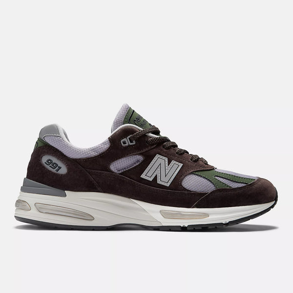 [U991BP2] MENS NEW BALANCE 991V2 MIUK 'LICORICE'