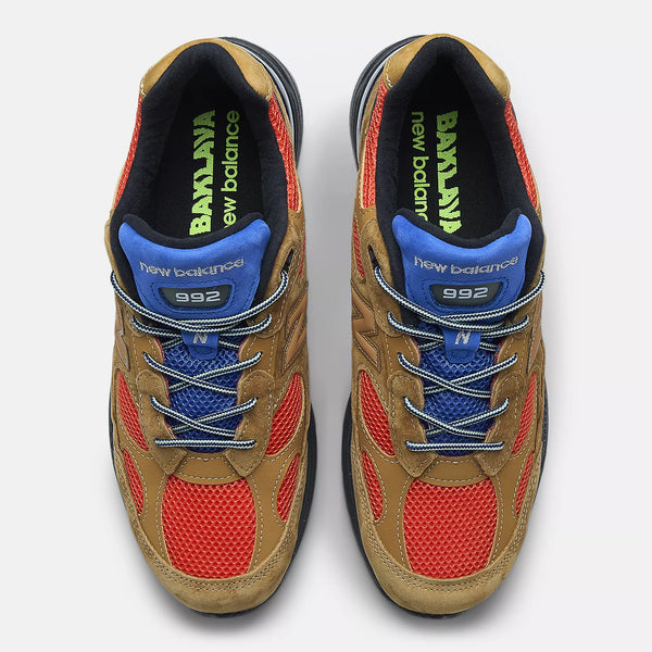 [U992AB1] MENS NEW BALANCE 992 'MIUSA ACTION BRONSON TIGER EYE'