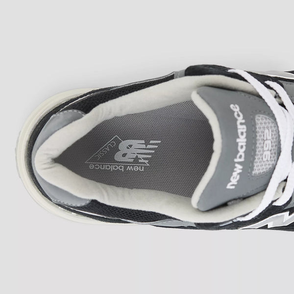 [U992BK] MENS NEW BALANCE 992 MIUSA 'BLACK GREY'