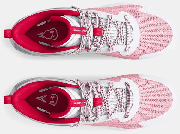 [3025639-101] MENS UNDER ARMOUR COMMAND MC MID 'WHITE RED' (NO LID)