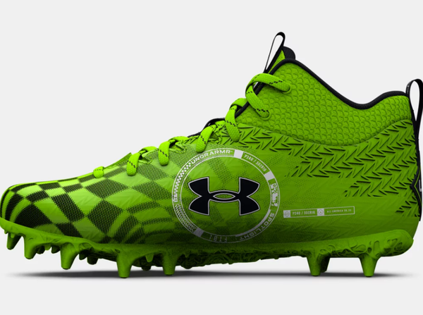 [3026345-300] BOYS UNDER ARMOUR SPOTLIGHT SELECT 3MC AA FOOTBALL CLEAT (NO LID)