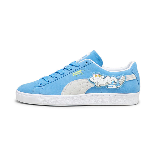 [393537-01] Mens PUMA SUEDE BLUE RIPNDIP