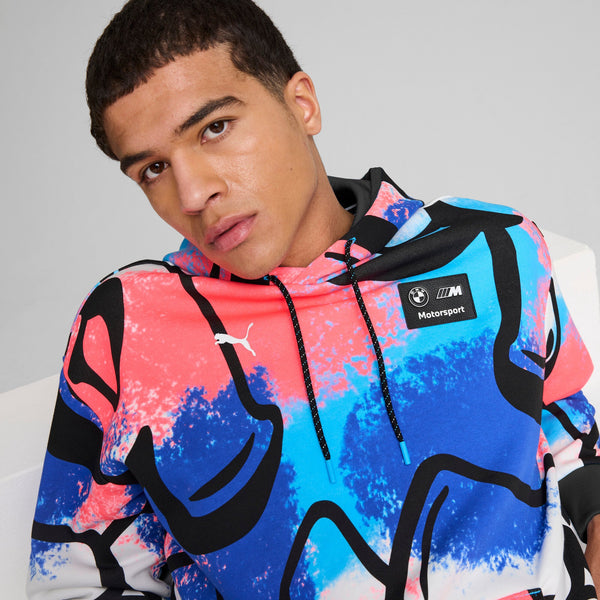 [627279-10] MENS PUMA BMW MOTORSPORT NEON ENERGY HOODIE