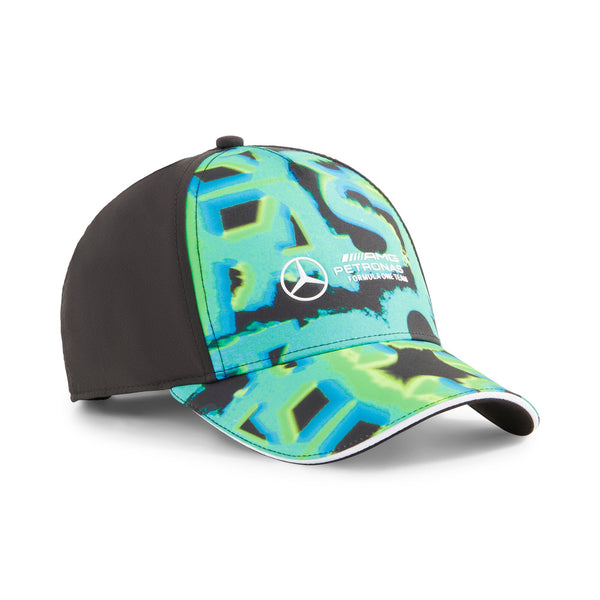 [025683-01] MENS PUMA MAPF1 MERCEDES NEON ENERGY BB CAP