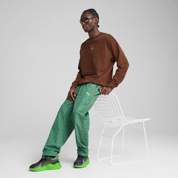 [630100-65] MENS PUMA X TMNT RELAXED GRAPHIC CREW TR