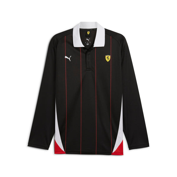 [631265-01] Mens Puma FERRARI RACE JERSEY LS POLO