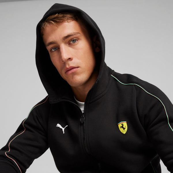 [623797-01] MENS PUMA FERRARI RACE HOODED SWEAT JACKET