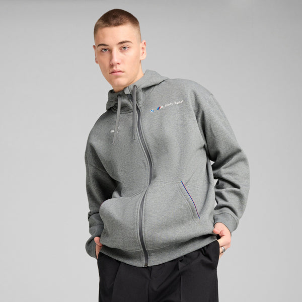 [630629-03] Mens Puma BMW MOTORSPORT ESS+ FZ HOODED JACKET FL