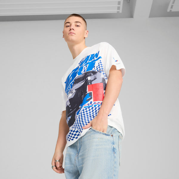 [631183-02] Mens Puma BMW MOTORSPORT BIG GRAPHIC TEE