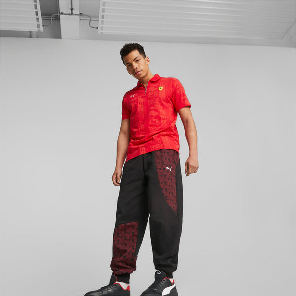 [620931-02] Mens PUMA FERRARI RACE AOP SWEAT PANTS