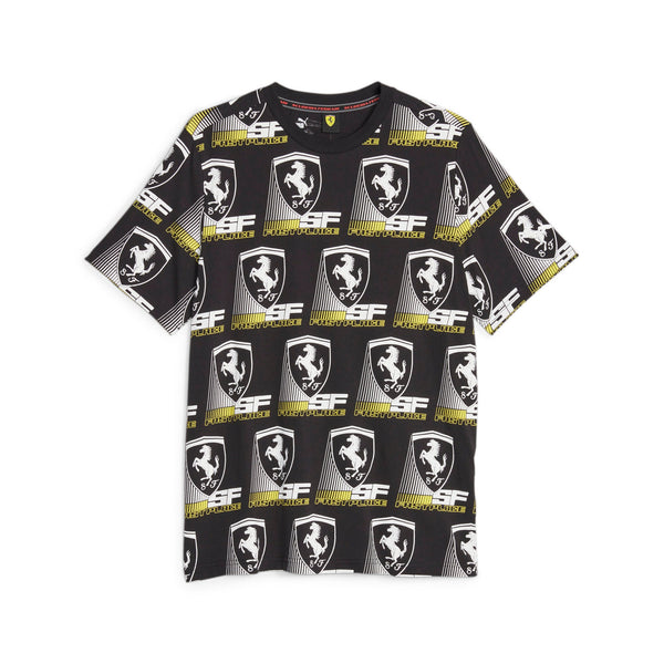 [620948-01] Mens PUMA FERRARI RACE AOP TEE 2