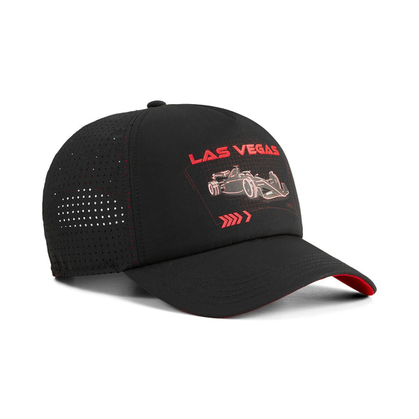 [026326-01] MENS PUMA F1 VEGAS GRAPHIC TRUCKER CAP