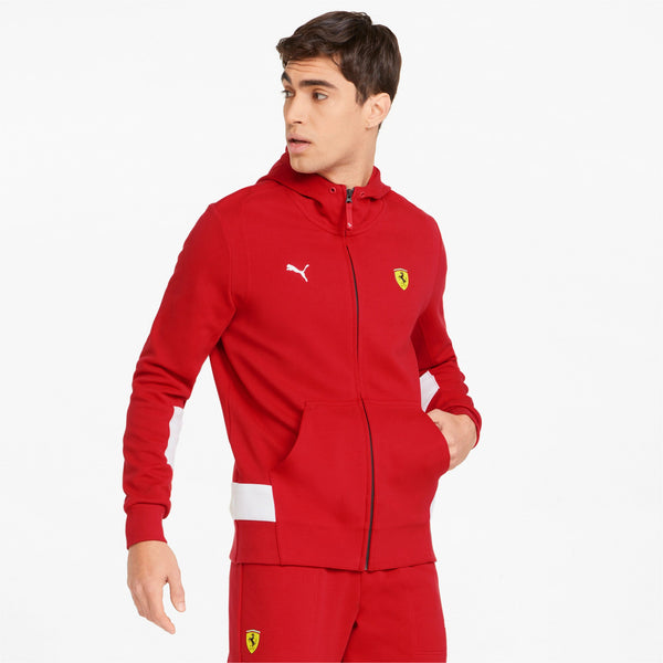 [533745-02] Mens PUMA FERRARI RACE HOODED SWEAT JACKET