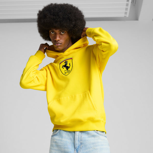 [630192-03] Mens Puma FERRARI RACE BIG SHIELD HOODIE
