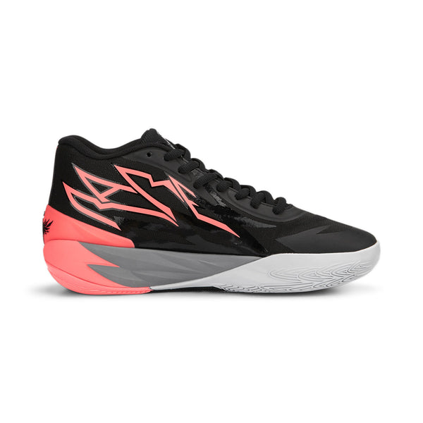 [378287-01] Mens Puma LAMELO BALL MB.02 'PUMA BLACK SUNSET GLOW'