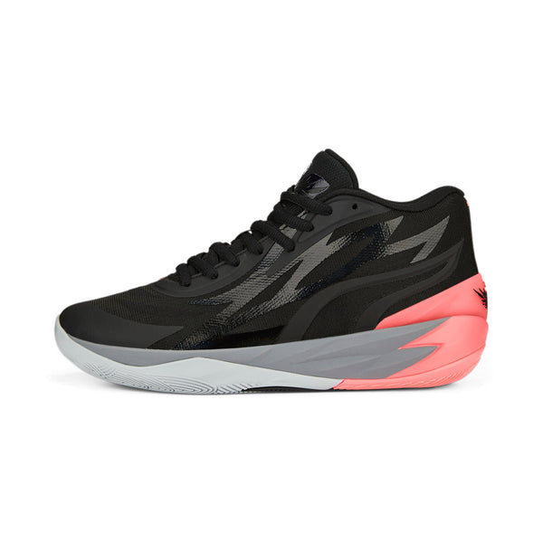 [378287-01] Mens Puma LAMELO BALL MB.02 'PUMA BLACK SUNSET GLOW'