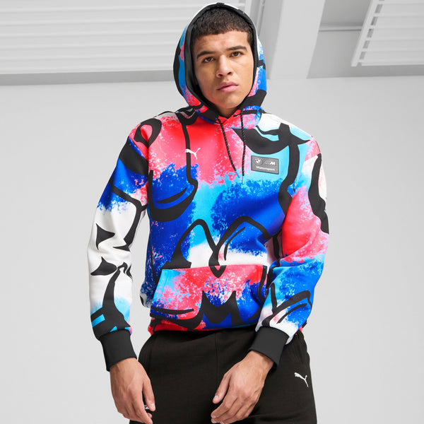 [627279-10] MENS PUMA BMW MOTORSPORT NEON ENERGY HOODIE