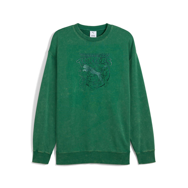 [630100-37] MENS PUMA X TMNT RELAXED GRAPHIC CREW TR