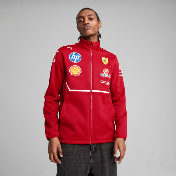 [763940-01] MENS PUMA SF SCUDERIA FERRARI TEAM SOFTSHELL JACKET