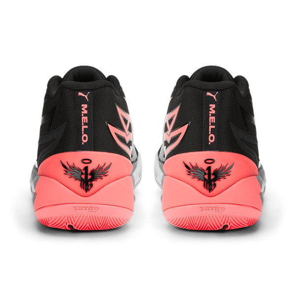 [378287-01] Mens Puma LAMELO BALL MB.02 'PUMA BLACK SUNSET GLOW'