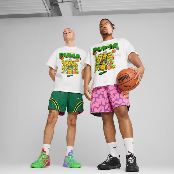 [630931-01] Mens Puma HOOPS X TMNT SHORT