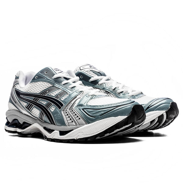 [1203A537-106] UNISEX ASICS GEL-KAYANO 14 'WHITE FJORD GREY'
