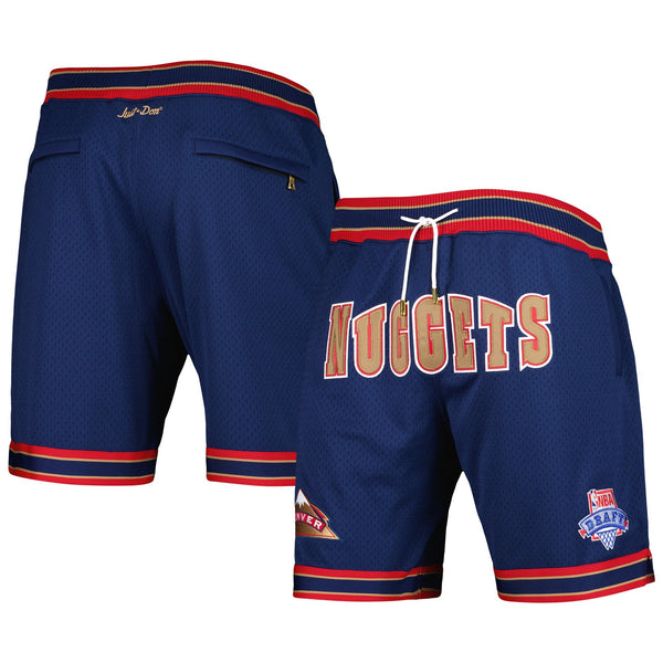MENS MITCHELL & NESS NBA JUST DON HARDWOOD CLASSICS SHORTS NUGGETS 1993