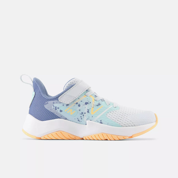 [YTRAVIB2 X-WIDE] PRESCHOOL NEW BALANCE RAVE RUN V2 BUNGEE STRAP EXTRA WIDE