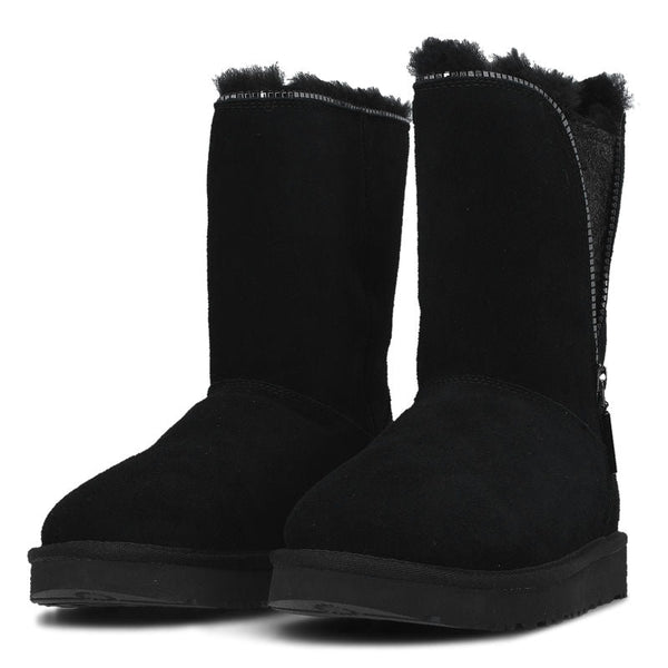 [1103764-BLK] WOMENS UGG CLASSIC ZIP STIEFEL 'BLACK' - BLACK