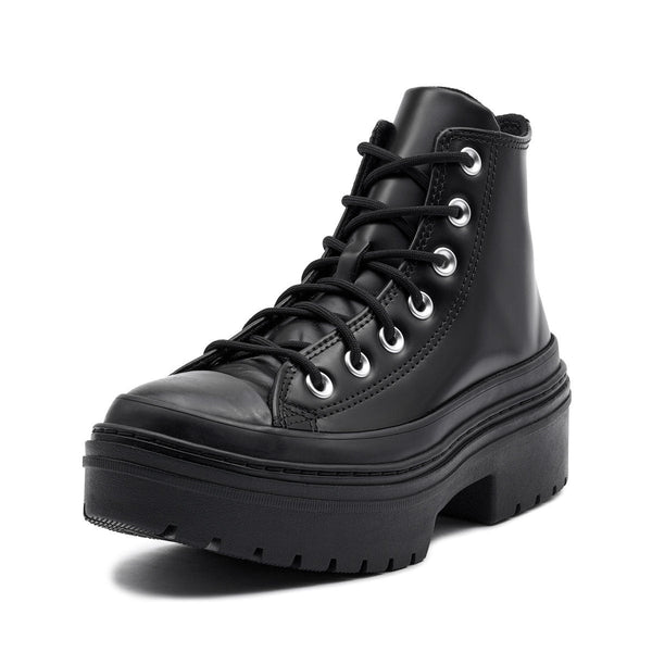 [A12475C] Womens Converse CHUCK TAYLOR ALL STAR LUGGED HEEL HI 'BLACK TOTAL ECLIPSE'