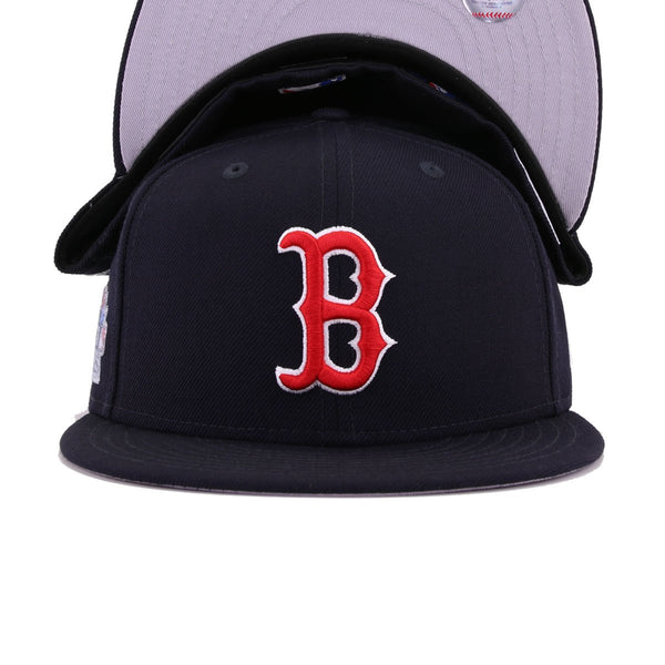 [12107943] Mens New Era x Swarovski MLB 59Fifty Fitted Boston Red Sox 2013